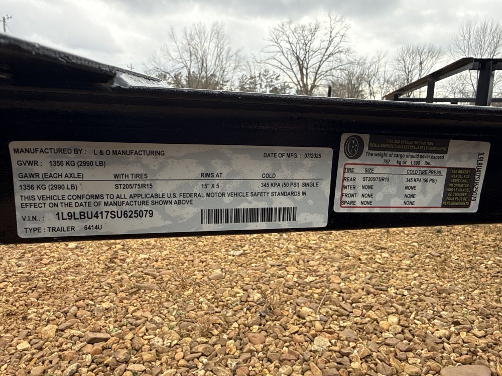 6' 4"x14' L&O Utility