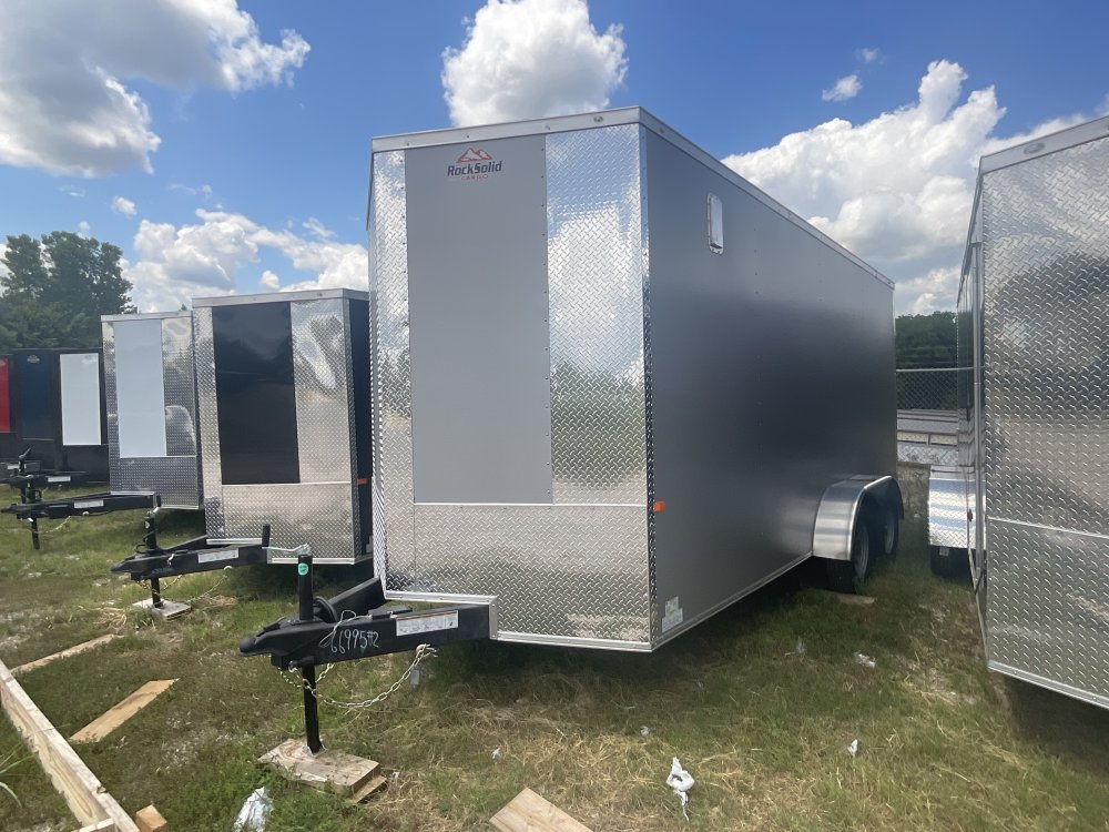 7'x16' Rock Solid Cargo Enclosed
