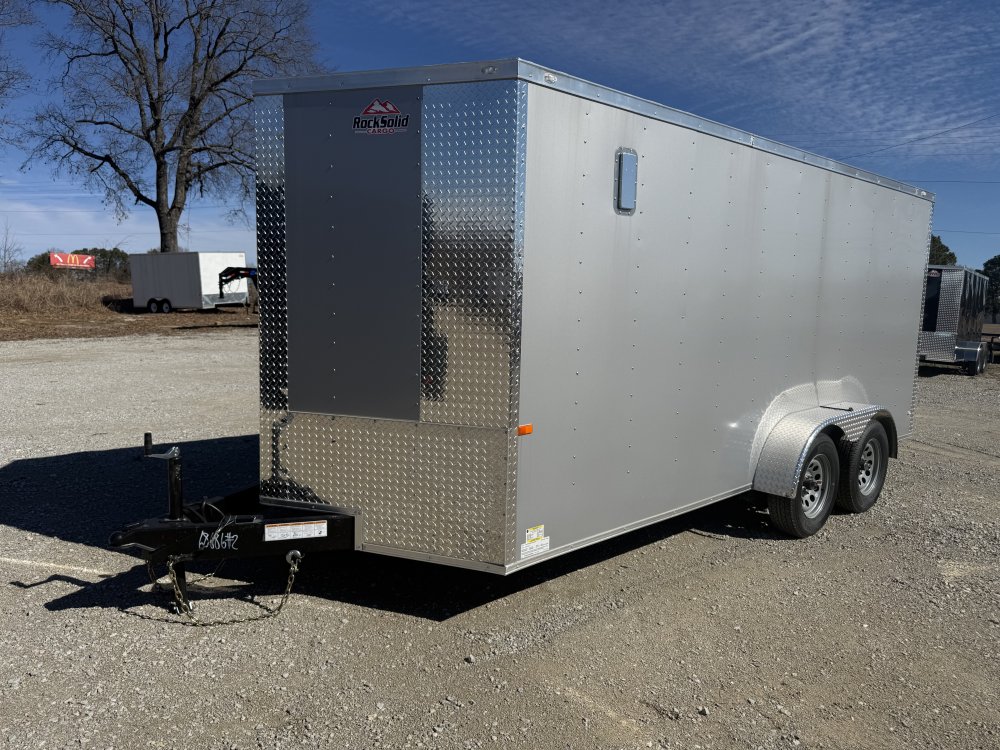 7'x16' Rock Solid Cargo Enclosed