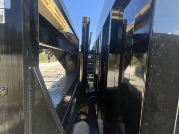 83"x16' Caliber Gooseneck Dump Trailer W/ 48" Sides