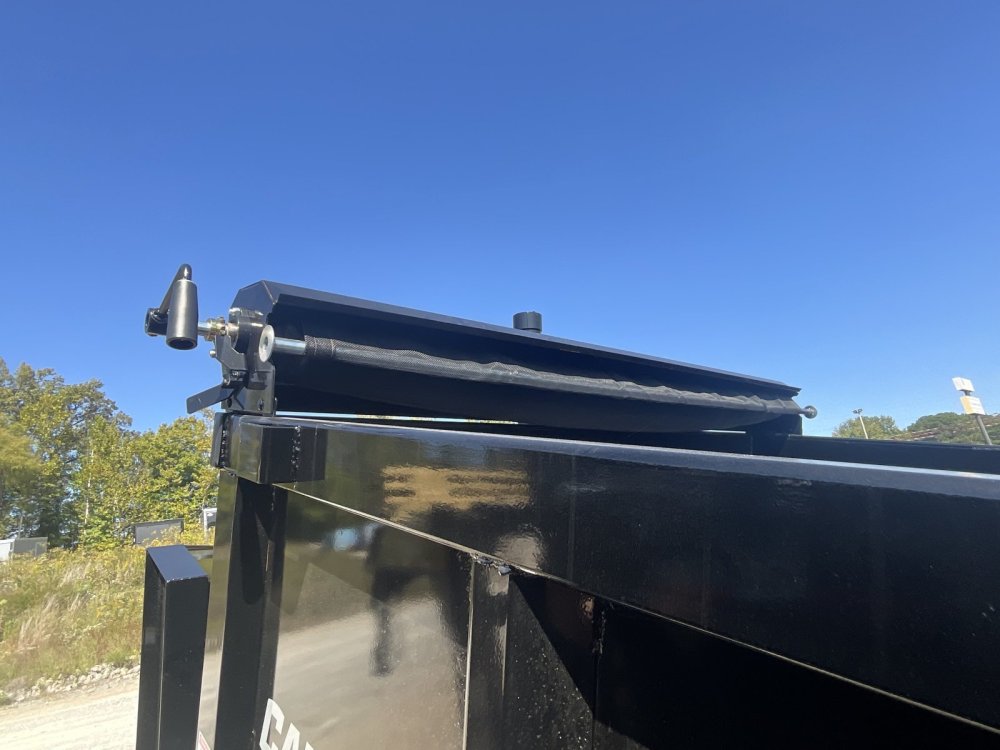 83"x16' Caliber Gooseneck Dump Trailer W/ 48" Sides 16k