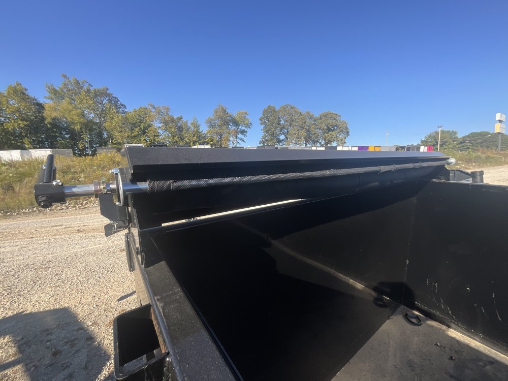 83"x16' Caliber Gooseneck Dump Trailer W/ 48" Sides