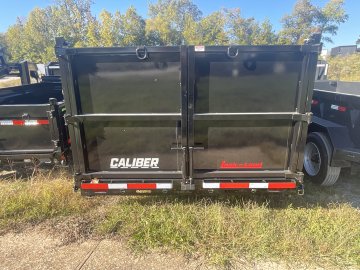 83"x16' Caliber Gooseneck Dump Trailer W/ 48" Sides