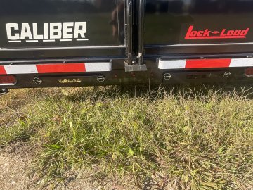 83"x16' Caliber Gooseneck Dump Trailer W/ 48" Sides