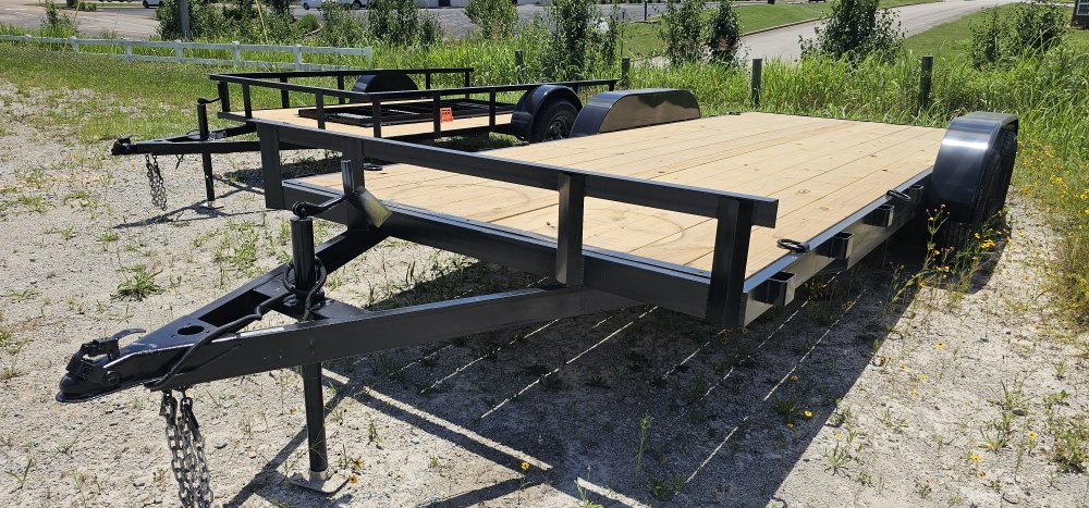 6' 10"x20' L&O Equipment Trailers