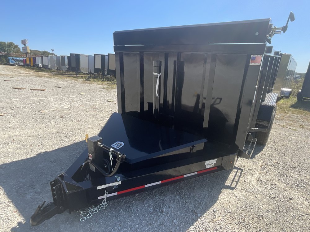 83"x14' Caliber Dump Trailer W/ 48" Sides