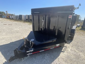 83"x14' Caliber Dump Trailer W/ 48" Sides
