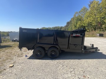 83"x14' Caliber Dump Trailer W/ 48" Sides