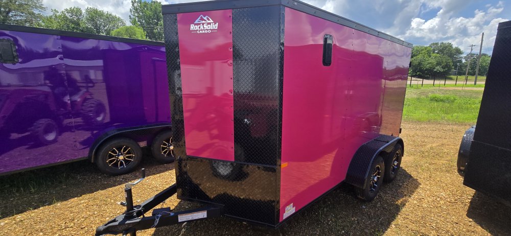 6'x12' Rock Solid Cargo Enclosed Cargo WITH BARNDOORS