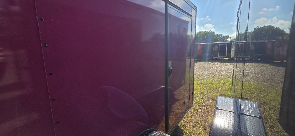 6'x12' Rock Solid Cargo Enclosed Cargo WITH BARNDOORS