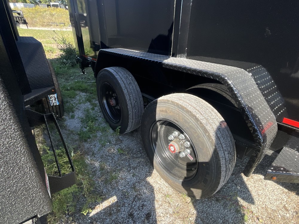 83"x16' Caliber Trailer W/ 4' Sides