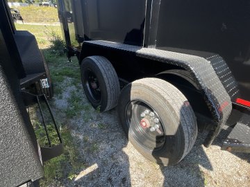 83"x16' Caliber Trailer W/ 4' Sides