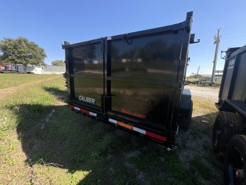 83"x16' Caliber Trailer W/ 4' Sides