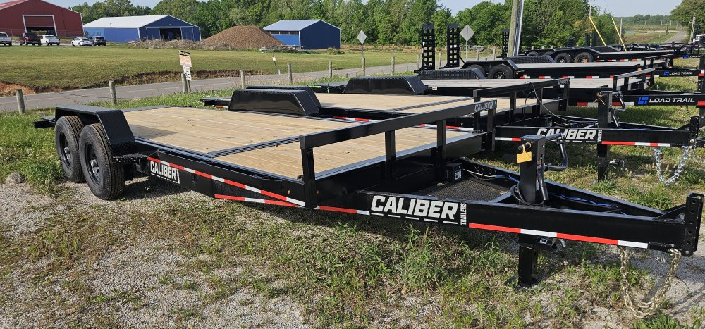 83"x20' Caliber Tilt Trailers 14k