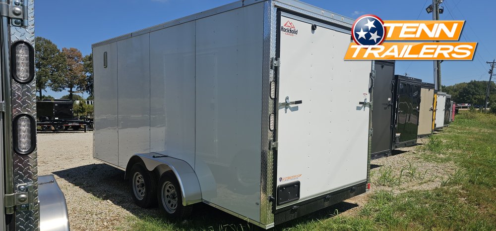 7'x16' Rock Solid Cargo Enclosed Trailer