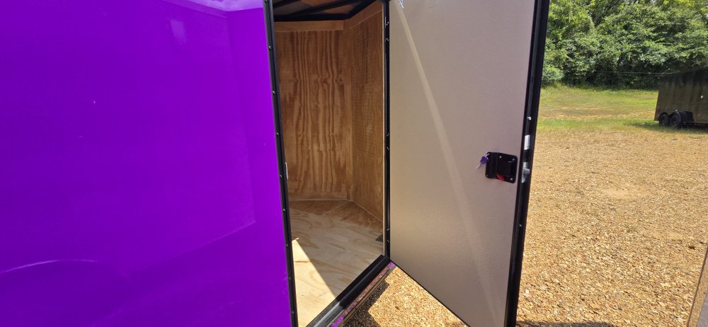 6'x12' Rock Solid Cargo Enclosed W/BARN DOORS