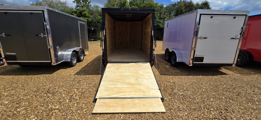 6'x12' Rock Solid Cargo Enclosed W/BARN DOORS