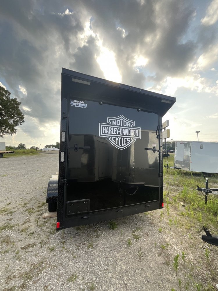 7'x16' Rock Solid Cargo Enclosed Cargo HARLEY DAVIDSON EDITION
