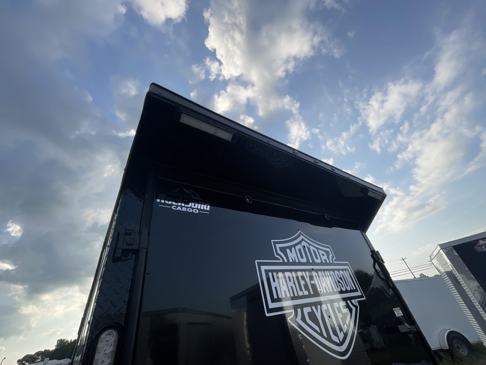 7'x16' Rock Solid Cargo Enclosed Cargo HARLEY DAVIDSON EDITION