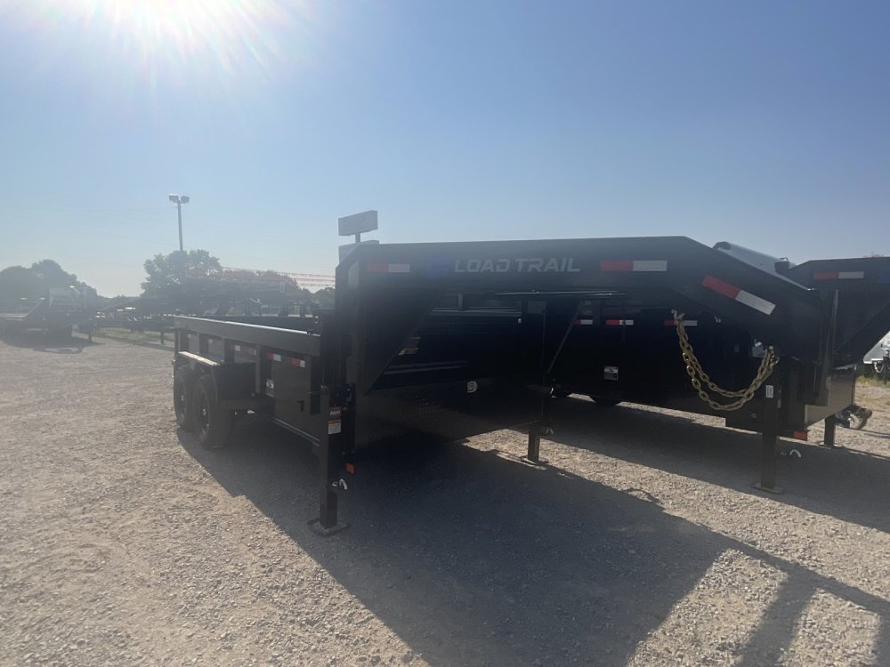 83"x14' Load Trail Gooseneck Dump Trailer W/ 24'' Sides