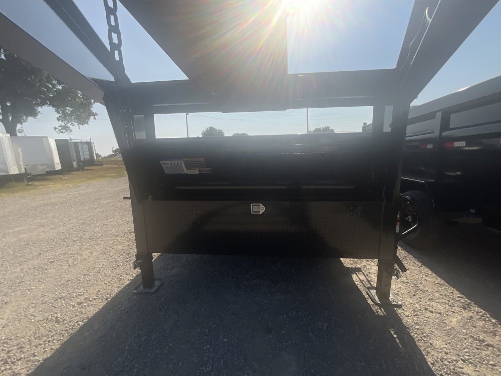 83"x14' Load Trail Gooseneck Dump Trailer W/ 24'' Sides