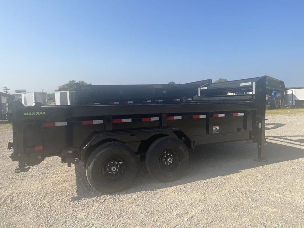 83"x14' Load Trail Gooseneck Dump Trailer W/ 24'' Sides
