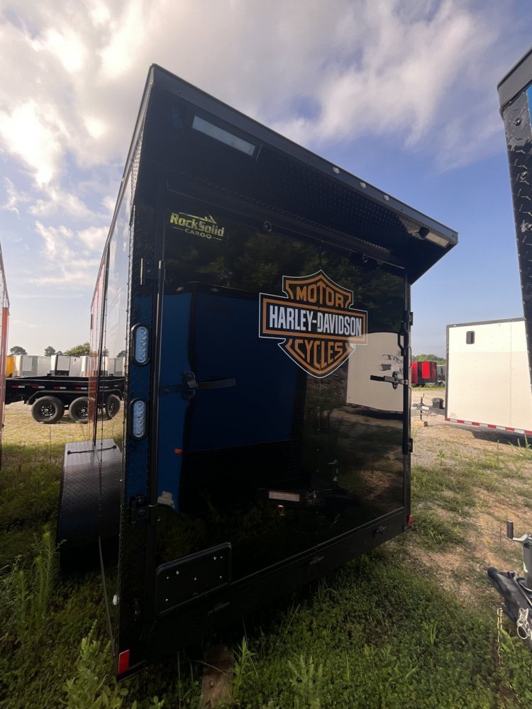 7'x16' Rock Solid Cargo Enclosed Cargo HARLEY DAVIDSON EDITION