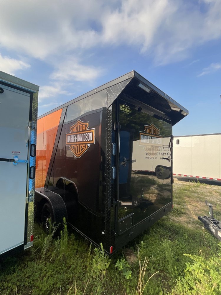 7'x16' Rock Solid Cargo Enclosed Cargo HARLEY DAVIDSON EDITION