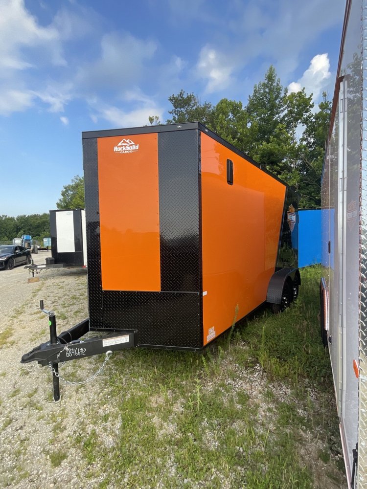 7'x16' Rock Solid Cargo Enclosed Cargo HARLEY DAVIDSON EDITION