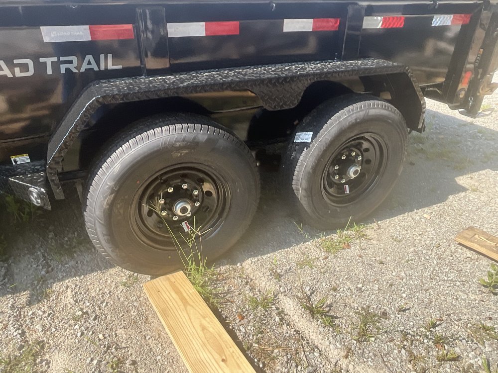 83"x14' Load Trail Dump With 24' Walls