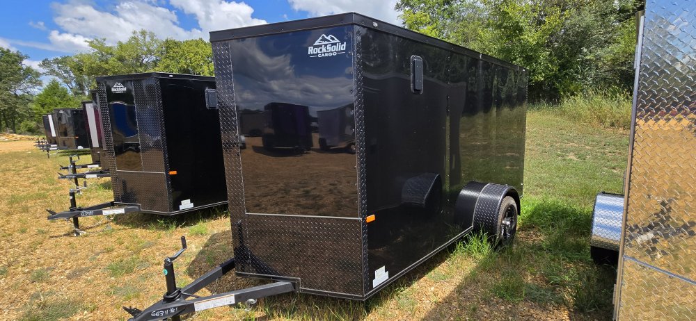 6'x12' Rock Solid Cargo Enclosed