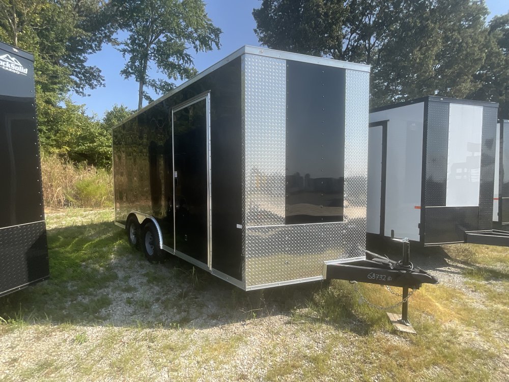 8' 6"x16' Rock Solid Cargo Enclosed