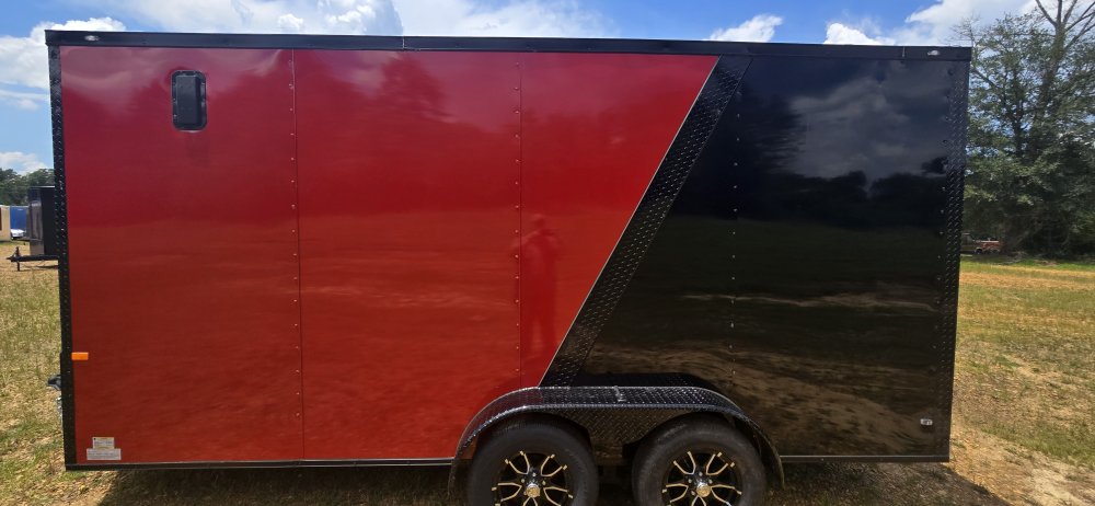 7'x16' Rock Solid Cargo Enclosed Cargo