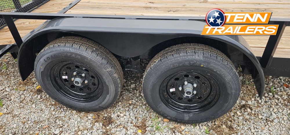 2026 6' 4"x12' L&O Tandem Axle Utility