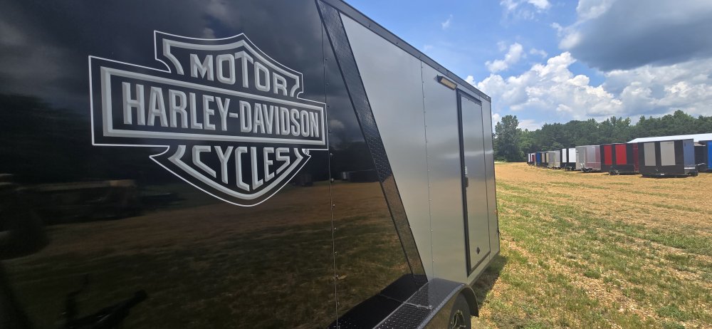 7'x16' Rock Solid Cargo Enclosed Cargo HARLEY DAVIDSON EDITION