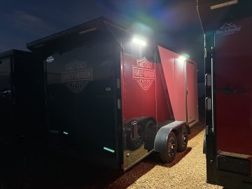 7'x16' Rock Solid Cargo Enclosed HARLEY DAVIDSON EDITION