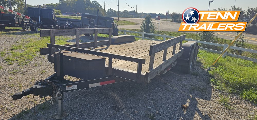 6' 10"x18' O'Neal Car Hauler