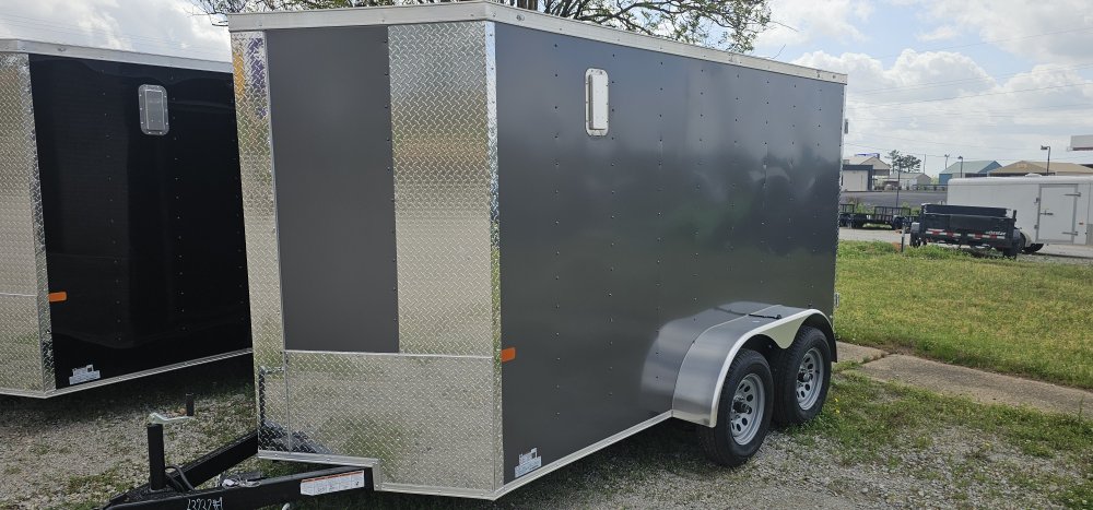 6'x12' Barn Door Rock Solid Cargo Enclosed