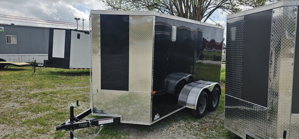 6'x12' Barn Door Rock Solid Cargo Enclosed