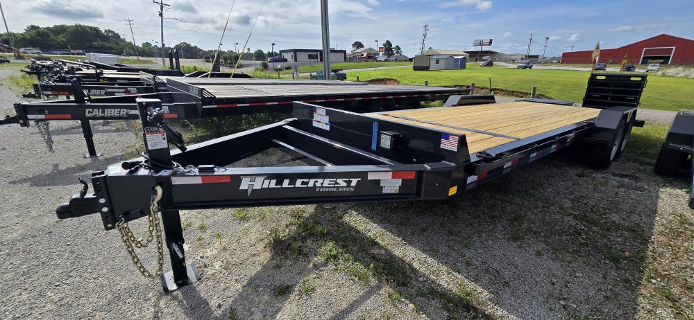 83"x24' Hillcrest Equipment Trailer 16k W/ Mega ramps