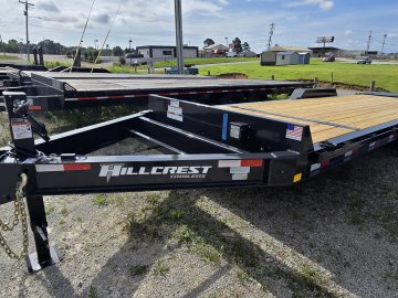 83"x24' Hillcrest Equipment Trailer 16k W/ Mega ramps