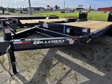 83"x24' Hillcrest Equipment Trailer 14k