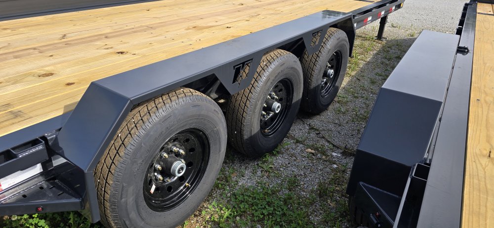 83"x24' Hillcrest Equipment Trailer 21k W/ Mega ramps