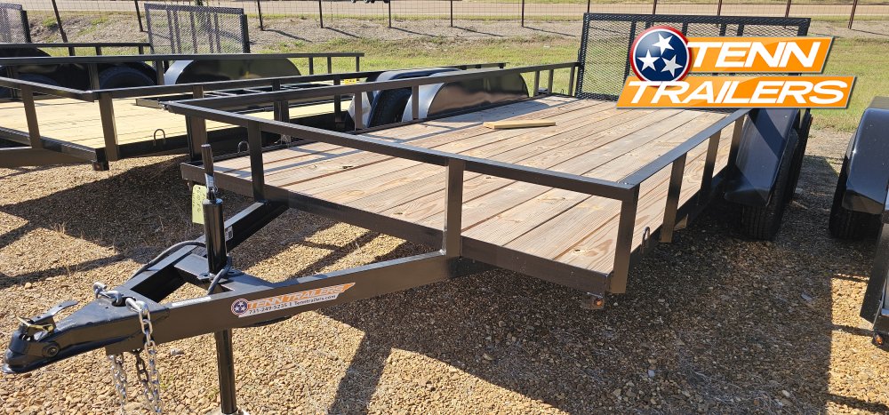 6' 10"x16' L&O Tandem Axle Utility Trailer