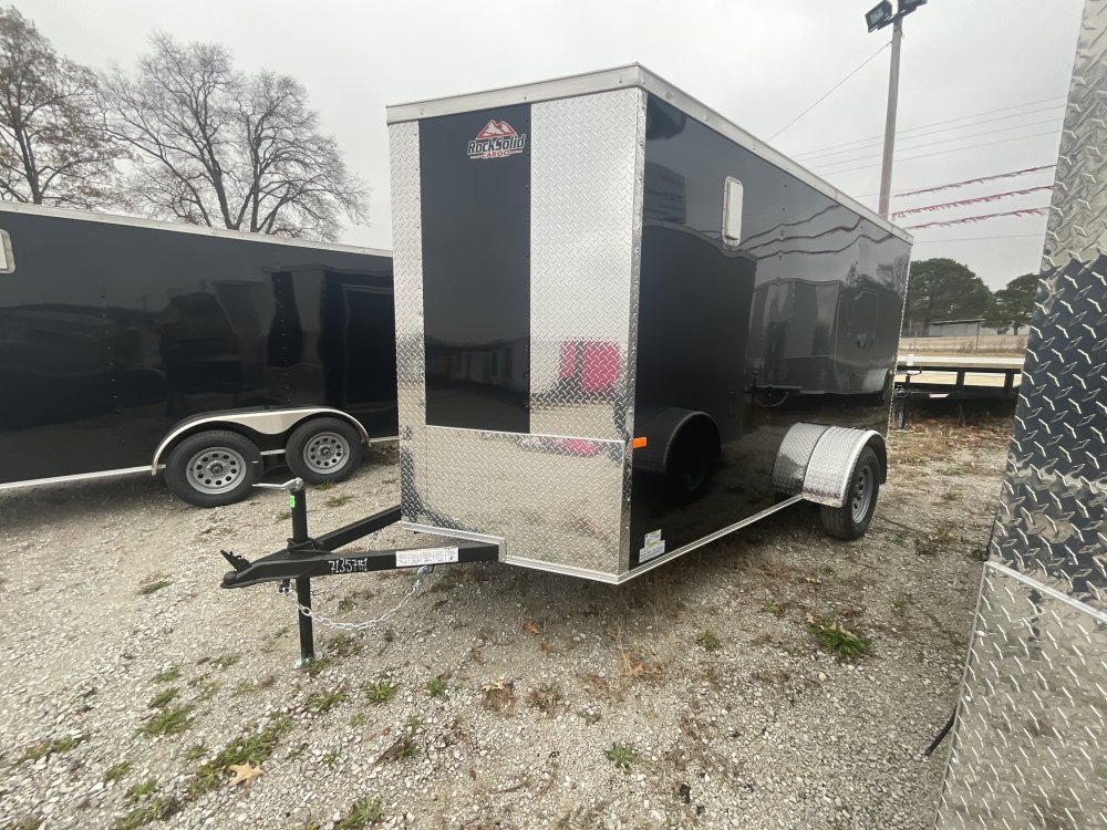 6'x12' Rock Solid Cargo Enclosed