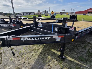 83"x24' Hillcrest Equipment Trailer 21k W/ Mega ramps