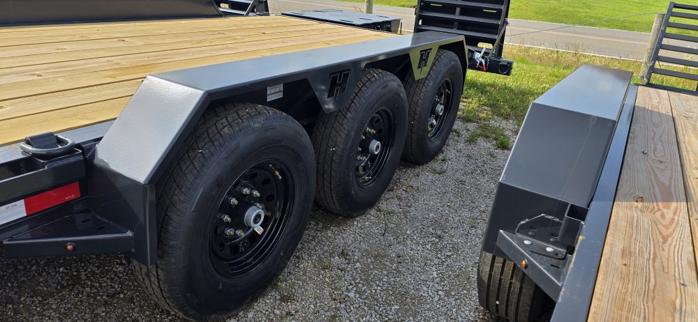 83"x24' Hillcrest Equipment Trailer 21k W/ Mega ramps
