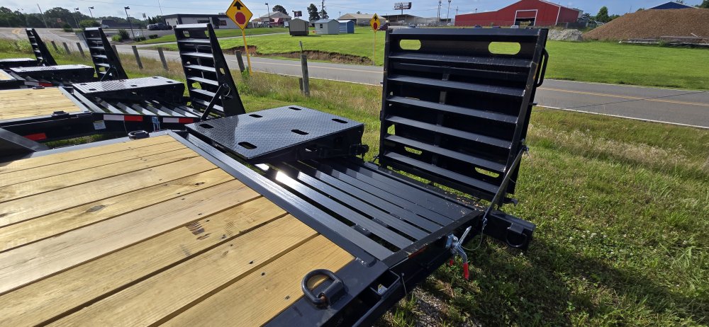 83"x24' Hillcrest Equipment Trailer 21k W/ Mega ramps