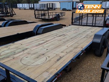 6' 10"x20' L&O Equipment Trailers