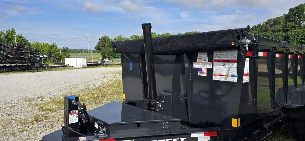 83"x16' x40" Hillcrest Dump Trailer